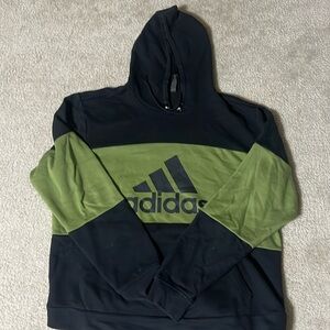 Green Adidas hoodie size XL